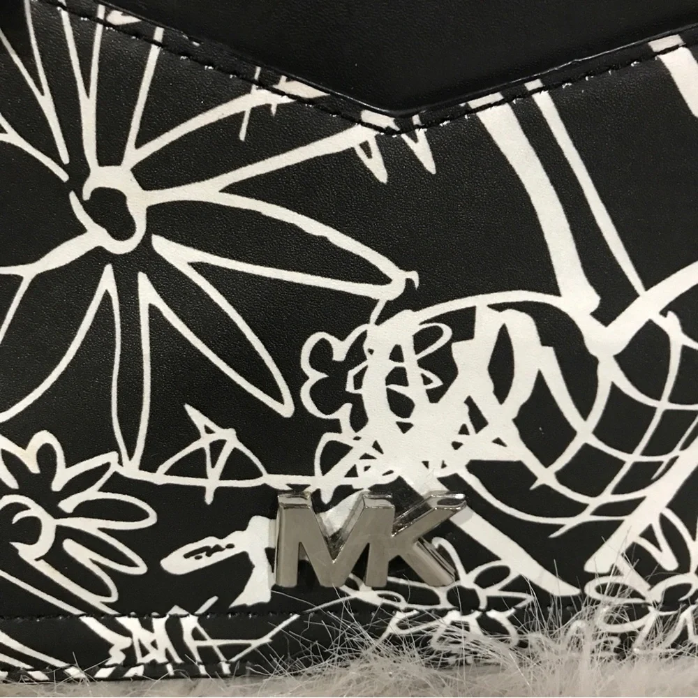 Michael Kors Graffiti Printed Backpack EUC